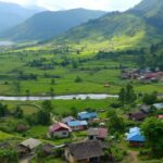 Pemandangan alam indah di Desa Bantar, Banjarnegara.